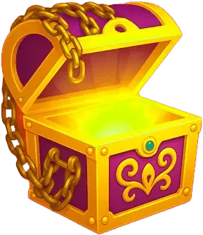 Открытый сундук с наградой
